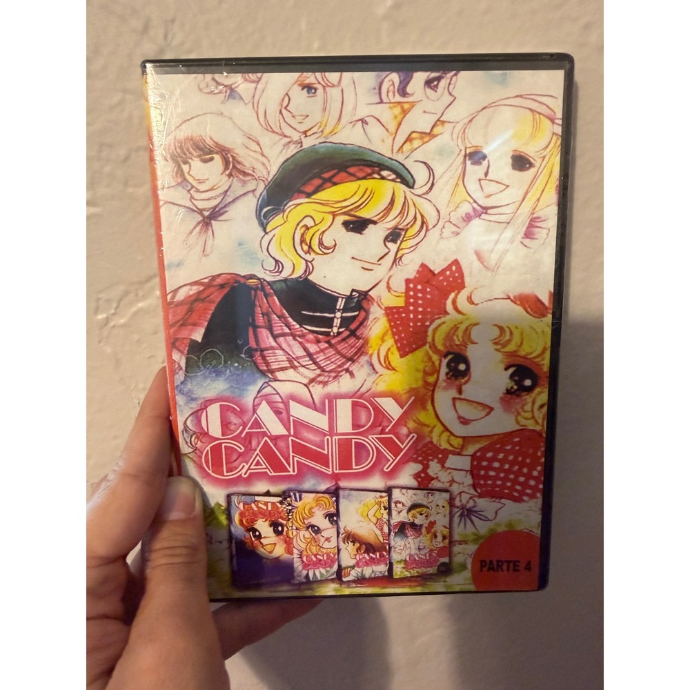 Candy Candy Anime DVD Parte 4 Classic Shojo Retro Japanese Animation